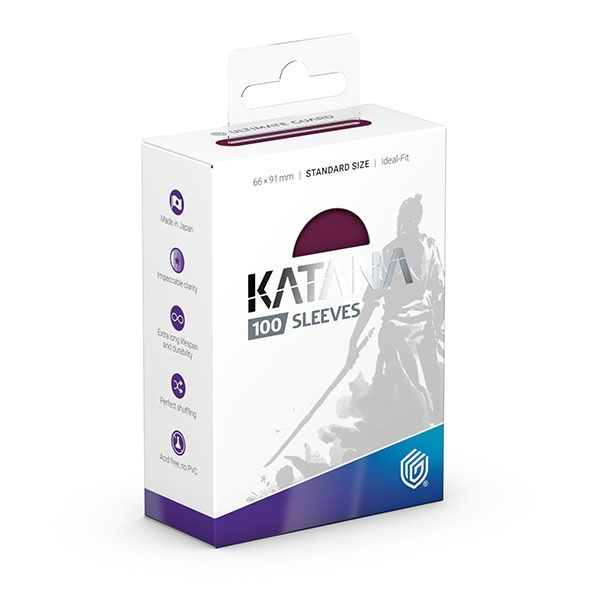 Sleeves: Katana Standard Size - Radiant Plum (100)