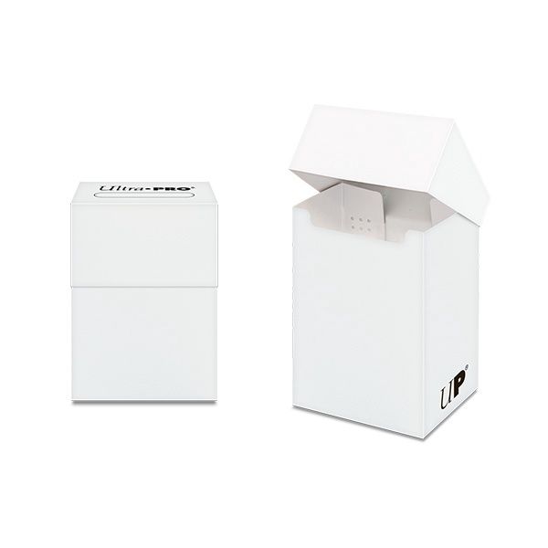 Deckbox: PRO 80+ Solid- White