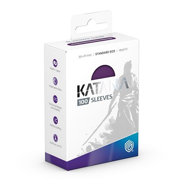 Sleeves: Katana Standard Size - Iris Bloom (100)