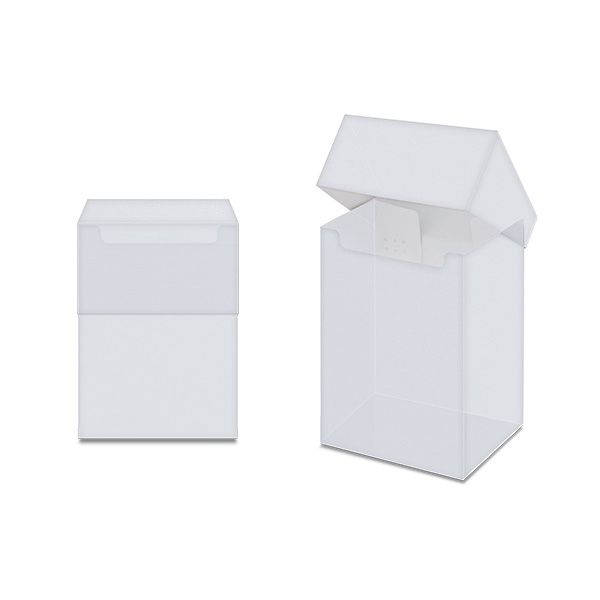 Deckbox: PRO 80+ Solid- Clear