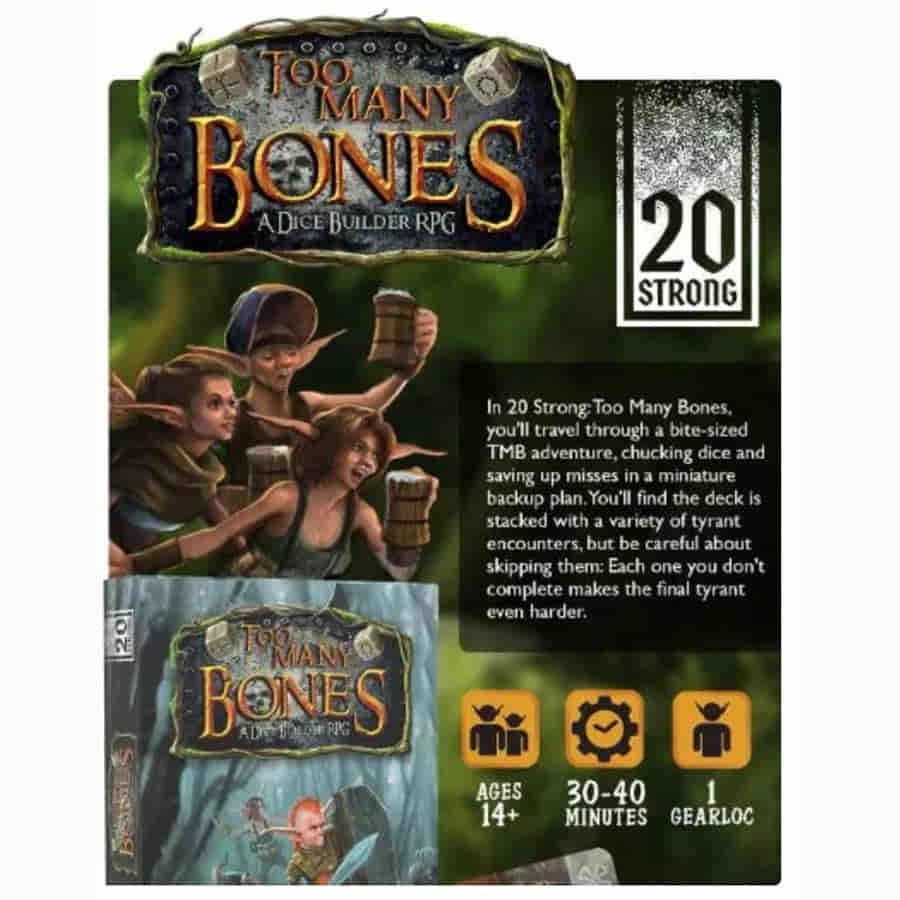 20 Strong: Too Many Bones Box