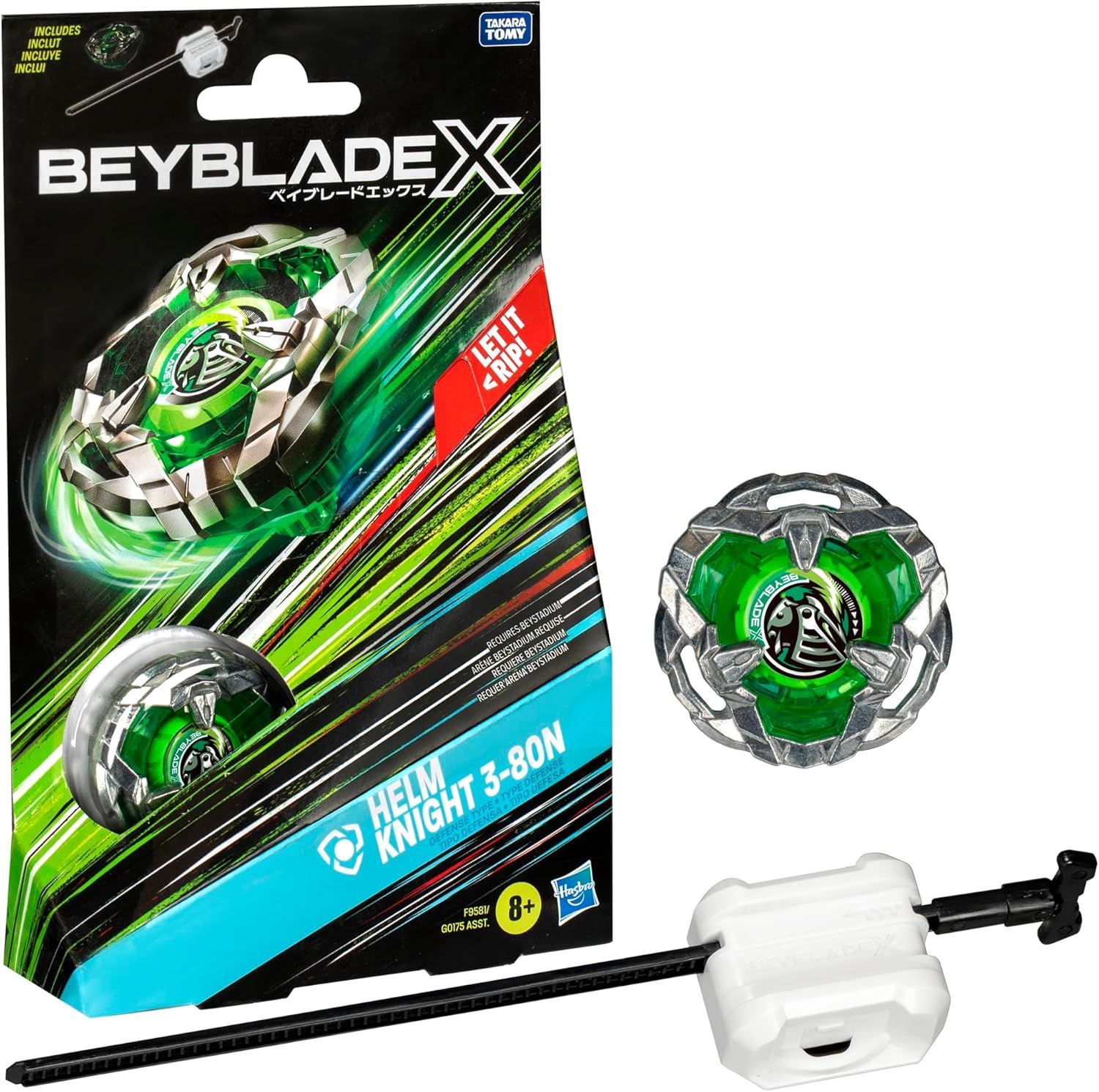 Beyblade: X: Helm Knight 3-8ON