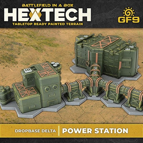 HexTech: Dropbase Delta Power Station (x8)