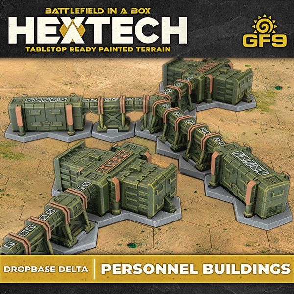 HexTech: Dropbase Delta Personnel Buildings (x10)