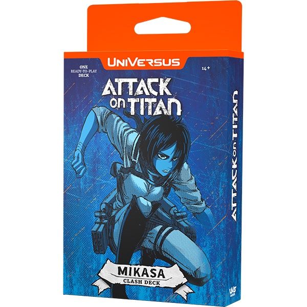 UniVersus CCG: Attack on Titan - Mikasa Battle for Humanity Clash Deck