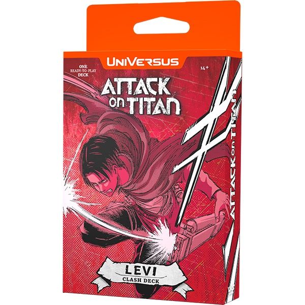 UniVersus CCG: Attack on Titan - Levi Battle for Humanity Clash Deck