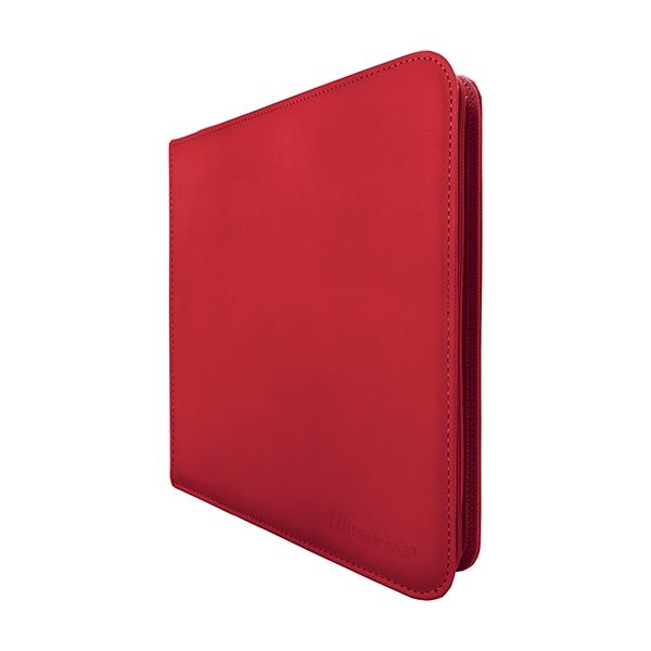 Binder: PRO 12-Pocket Zippered Vivid Red