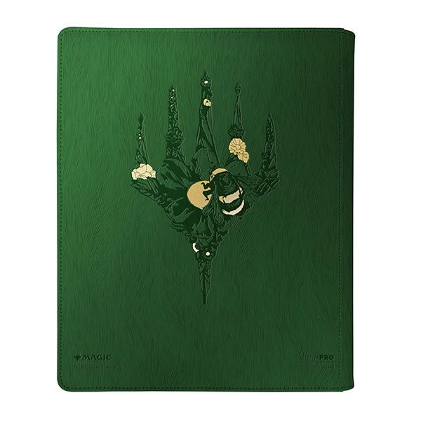 Binder: PRO 9-Pocket Zippered MTG Bloomburrow Planeswalker Symbol with Bee