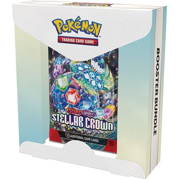 Pokemon TCG: Scarlet &amp; Violet 07 Stellar Crown- Booster Bundle