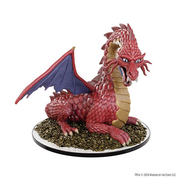 D&amp;D Icons of the Realms: Set 31- 50th Anniversary- Classic Red Dragon