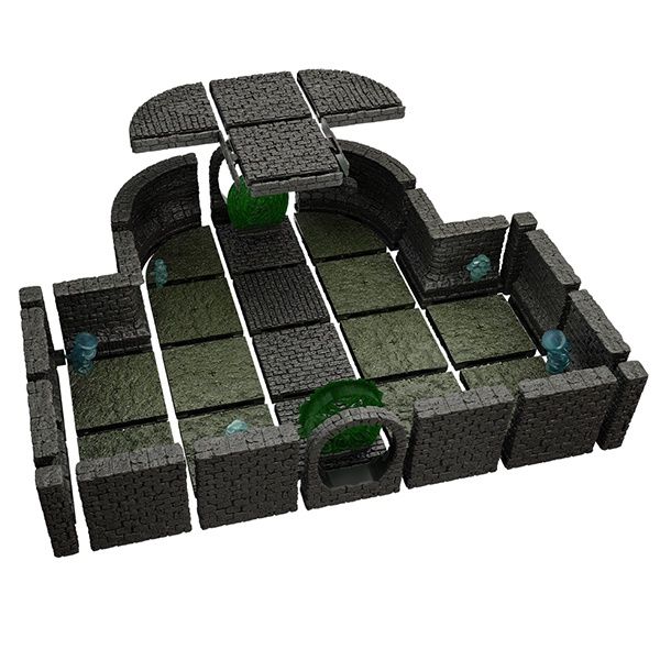 Warlock Tiles: Forgotten Sewers Expansion