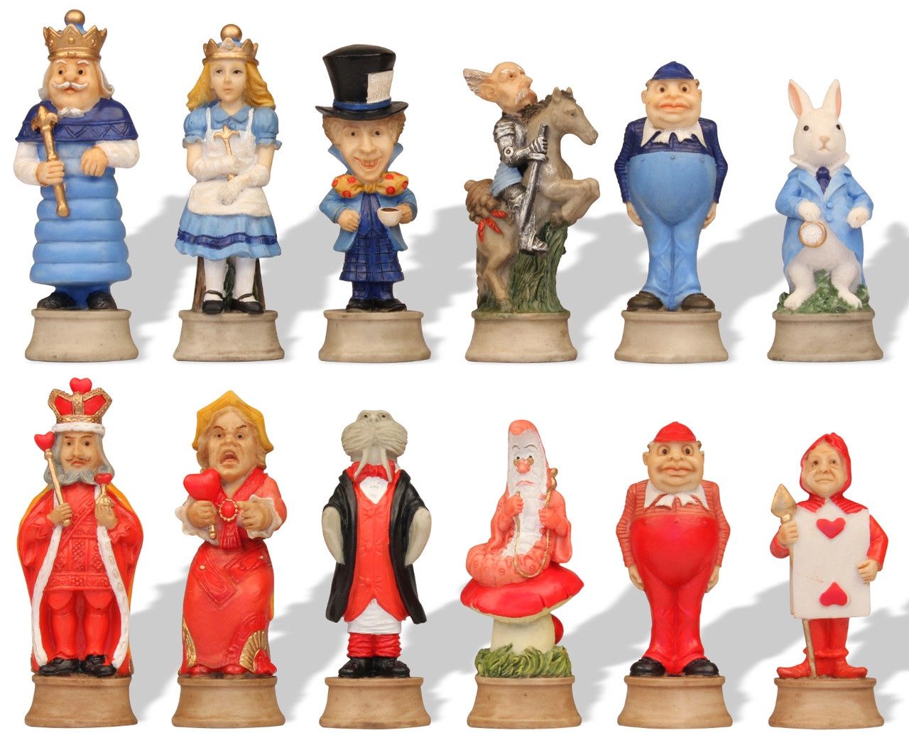 Chess Pieces: 3.25&quot; Alice Resin
