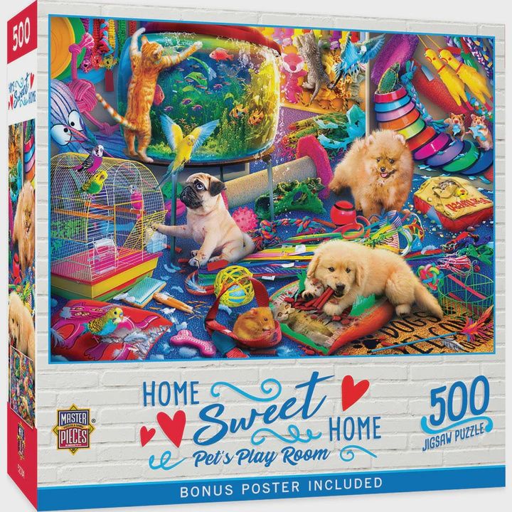 Pet&#39;s Play Room - 500 Pieces