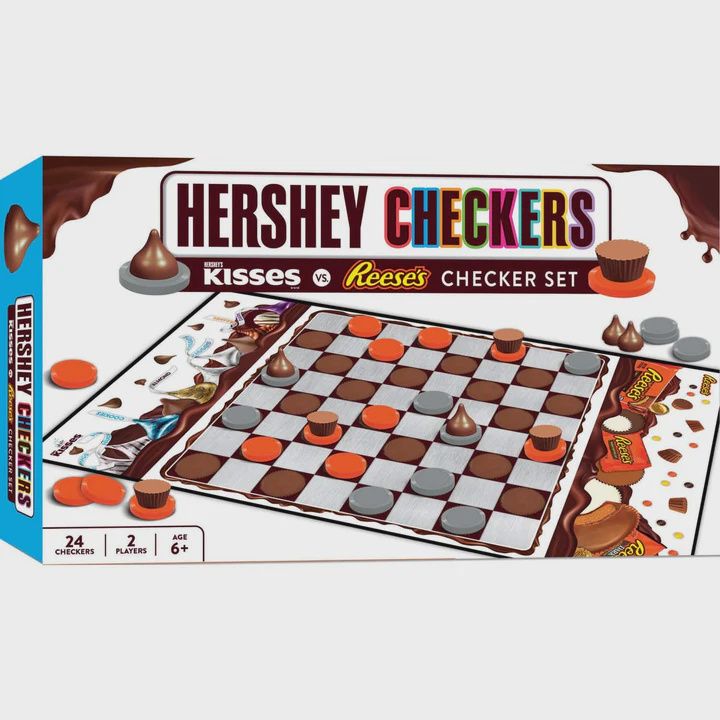 Checkers: Hershey Kiss vs Reese&#39;s