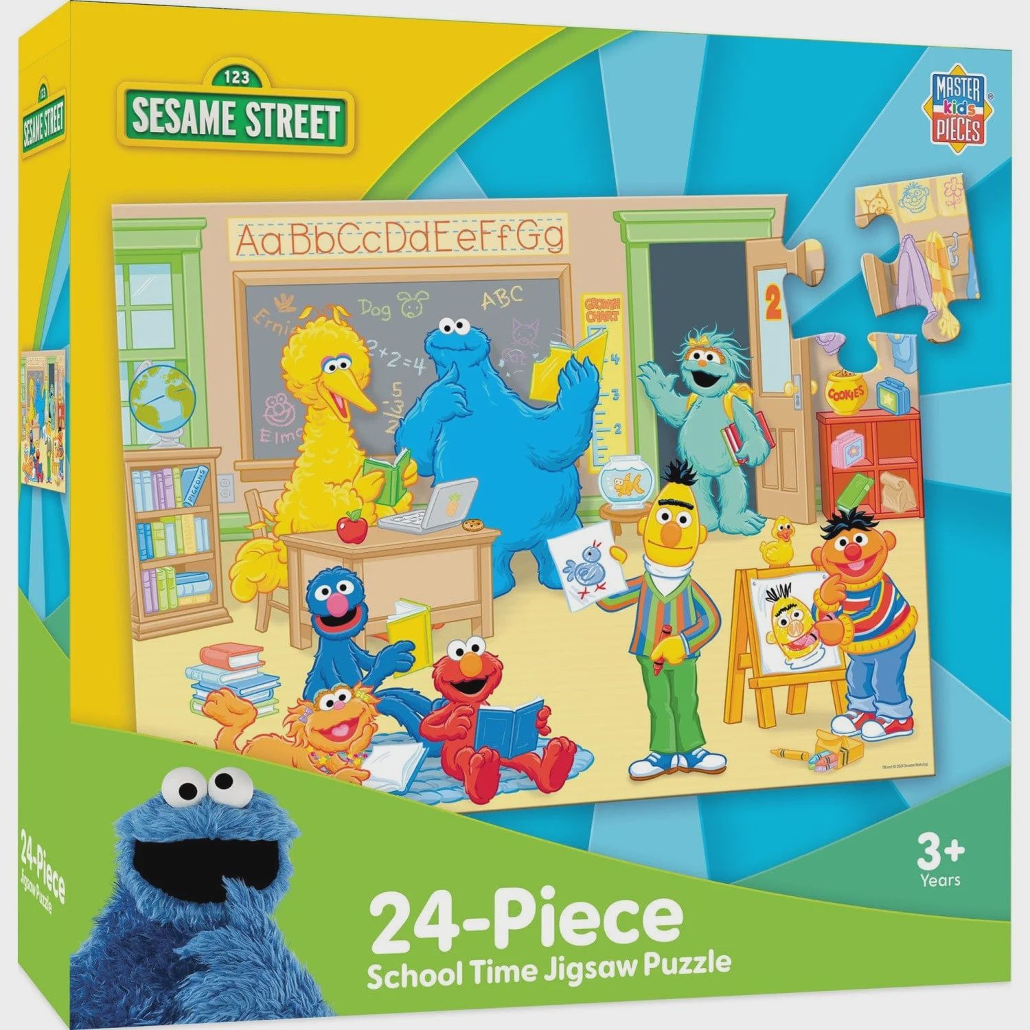 Sesame Street: School Time - 24 Pieces