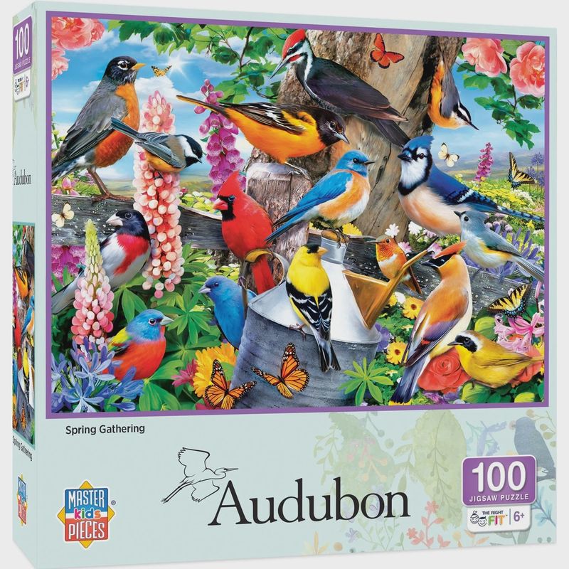 Audubon Spring Gathering - 100 Pieces