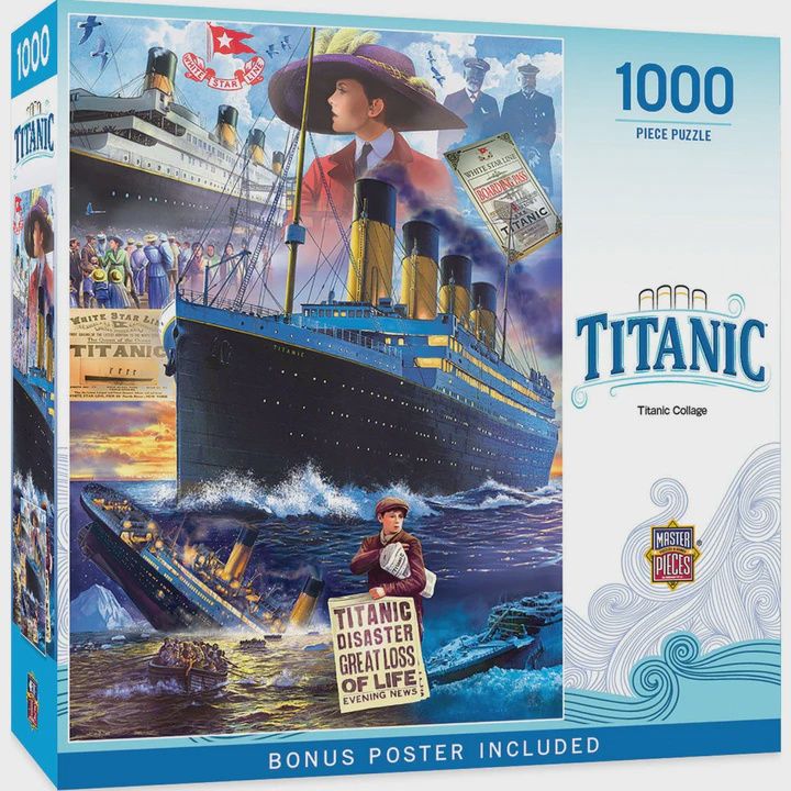 Titanic Collage - 1000 Pieces