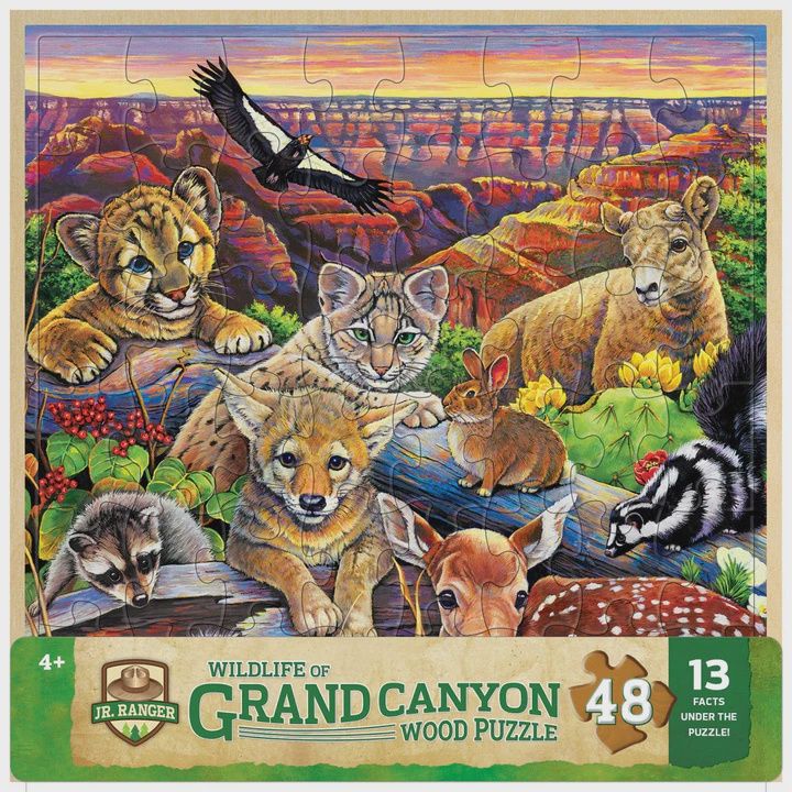 Wildlife of Grand Canyon - 48 Pieces