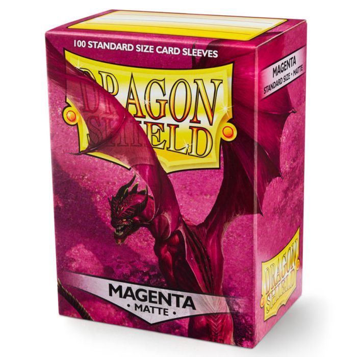 Dragon Shield Sleeves: Magenta Matte (100)