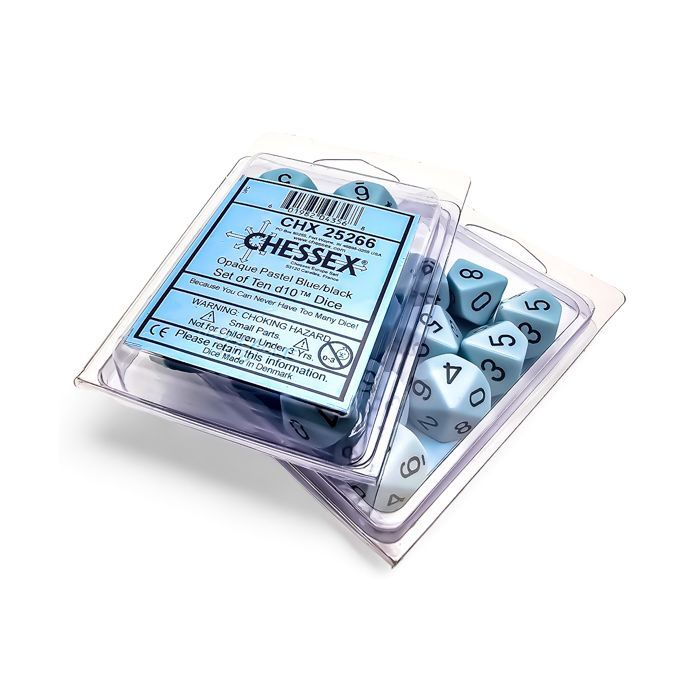 DIE: D10 Clamshell Opaque Pastel Blue