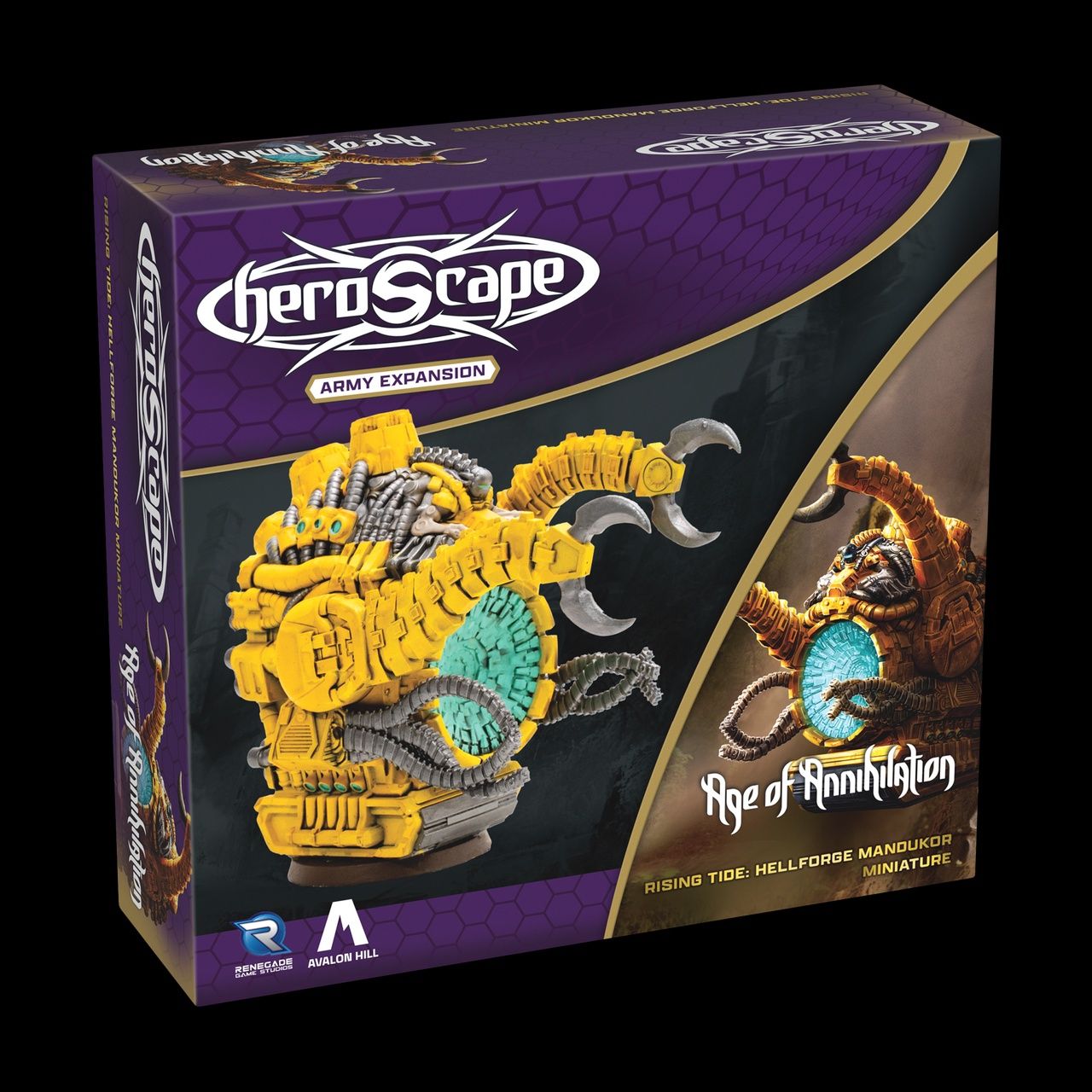 Heroscape Age of Annihilation Rising Tide Hellforge Mandukor
