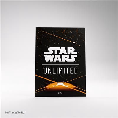Sleeve: Star Wars Unlimited - Card Back Orange (62)