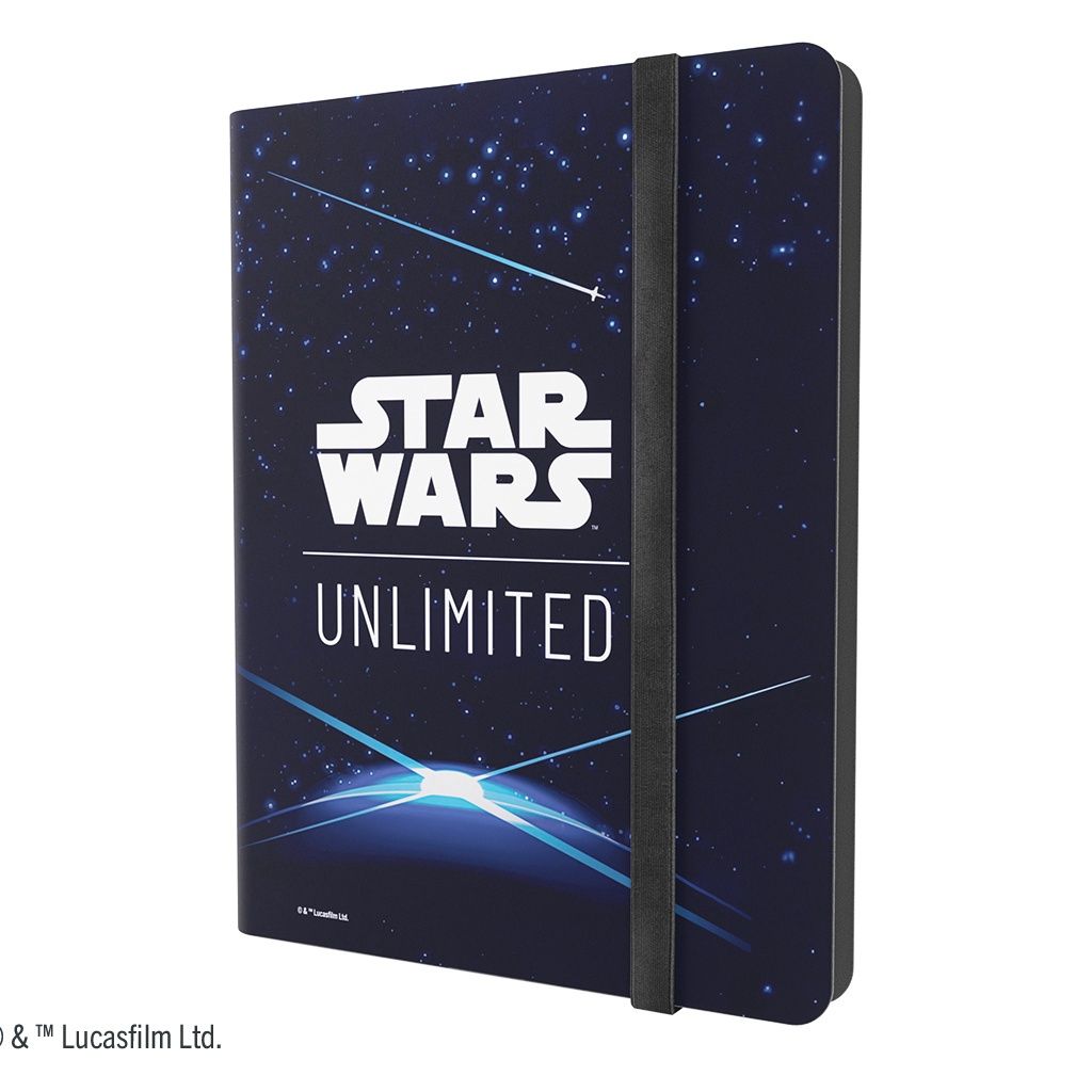 Binder: Star Wars Unlimited - Casual 18-Pocket Card Back Blue