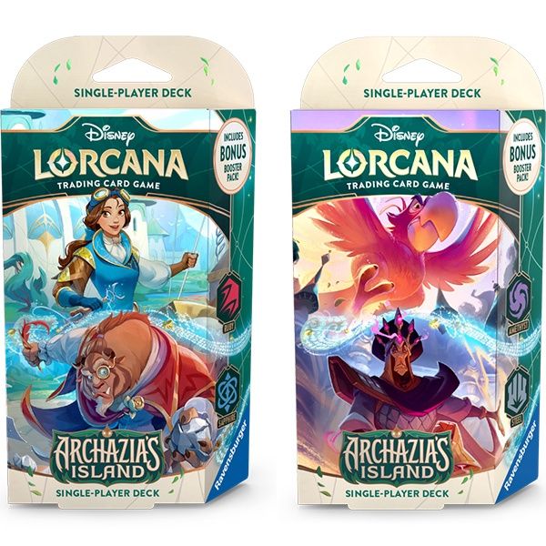 Disney Lorcana: Iago / Jafar Archazia&#39;s Island Starter Deck