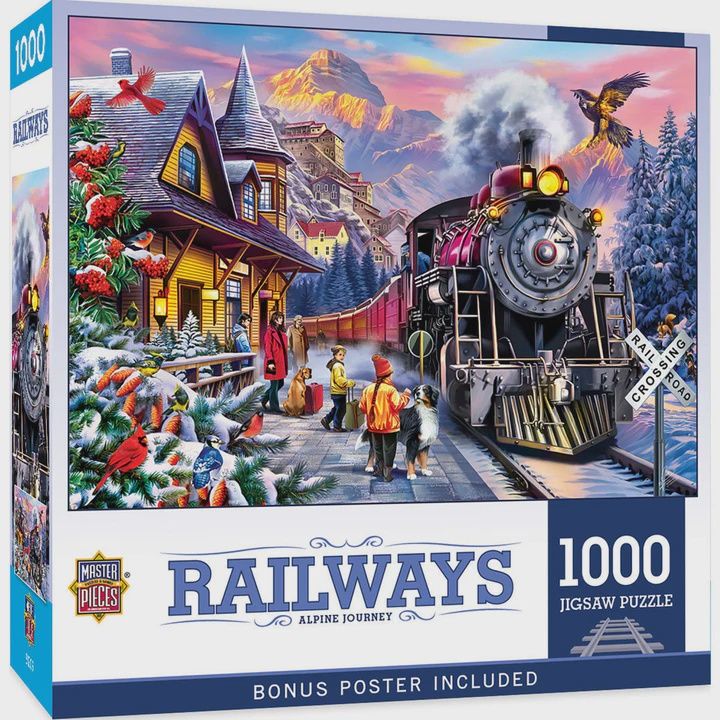 Railways: Alpine Journey - 1000 Pieces
