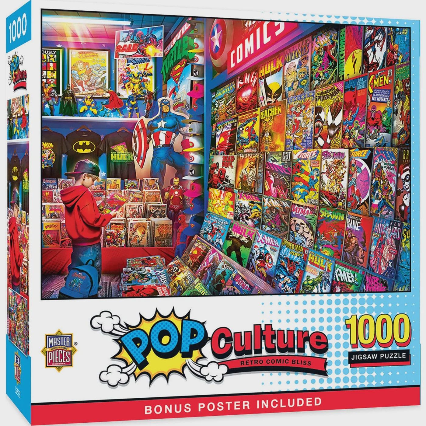 Pop Culture: Retro Comic Bliss - 1000 Pieces