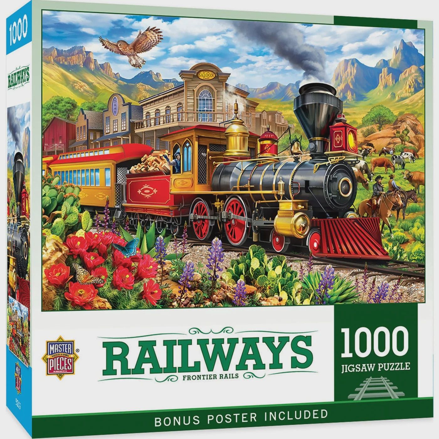 Railways: Frontier Rails - 1000 Pieces