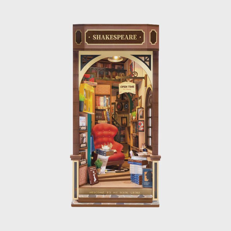Bookstore Book Nook Shelf Insert