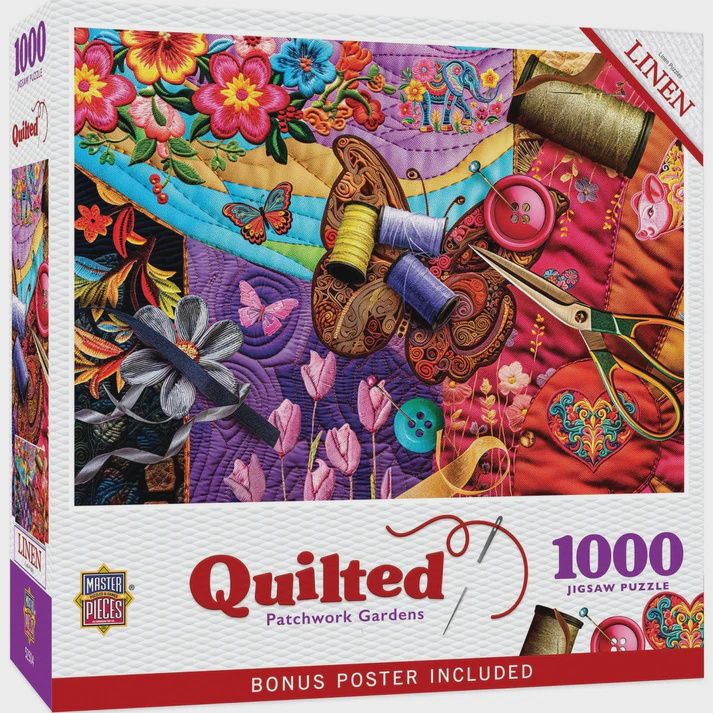 Quilted: Patchwork Gardens - 1000 Pieces