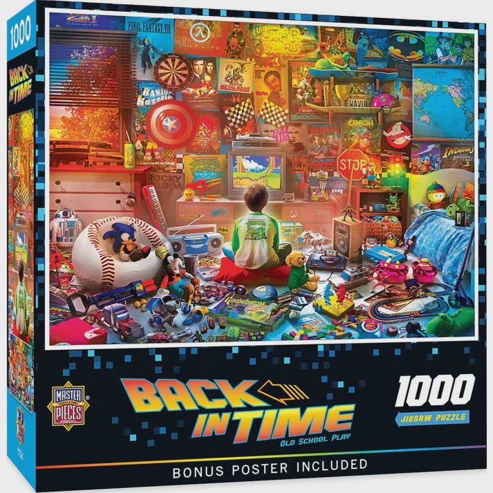 Back in Time: Old School Play - 1000 Pieces