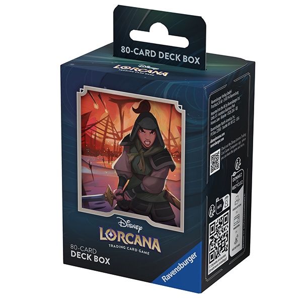 Deck Box: Lorcana - Floodborn Mulan