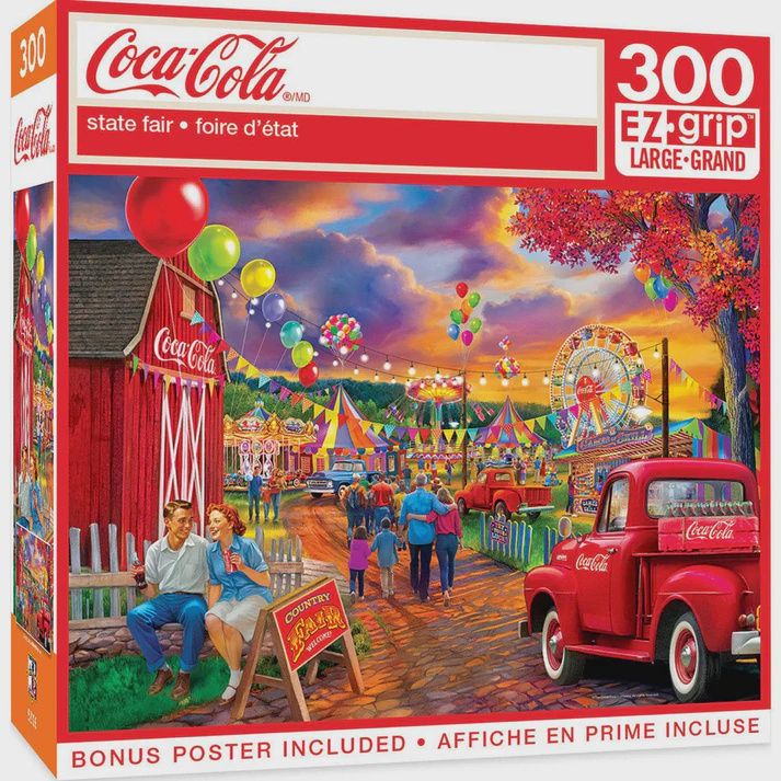 Coca-Cola: State Fair EZ Grip - 300 Pieces