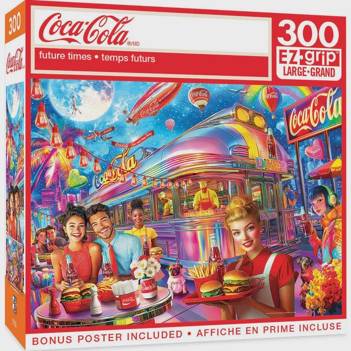Coca-Cola: Future Times EZ Grip - 300 Pieces