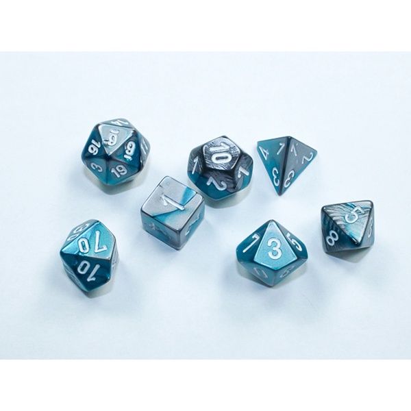 7-Die Set Mini Gemini: Steel-Teal/White