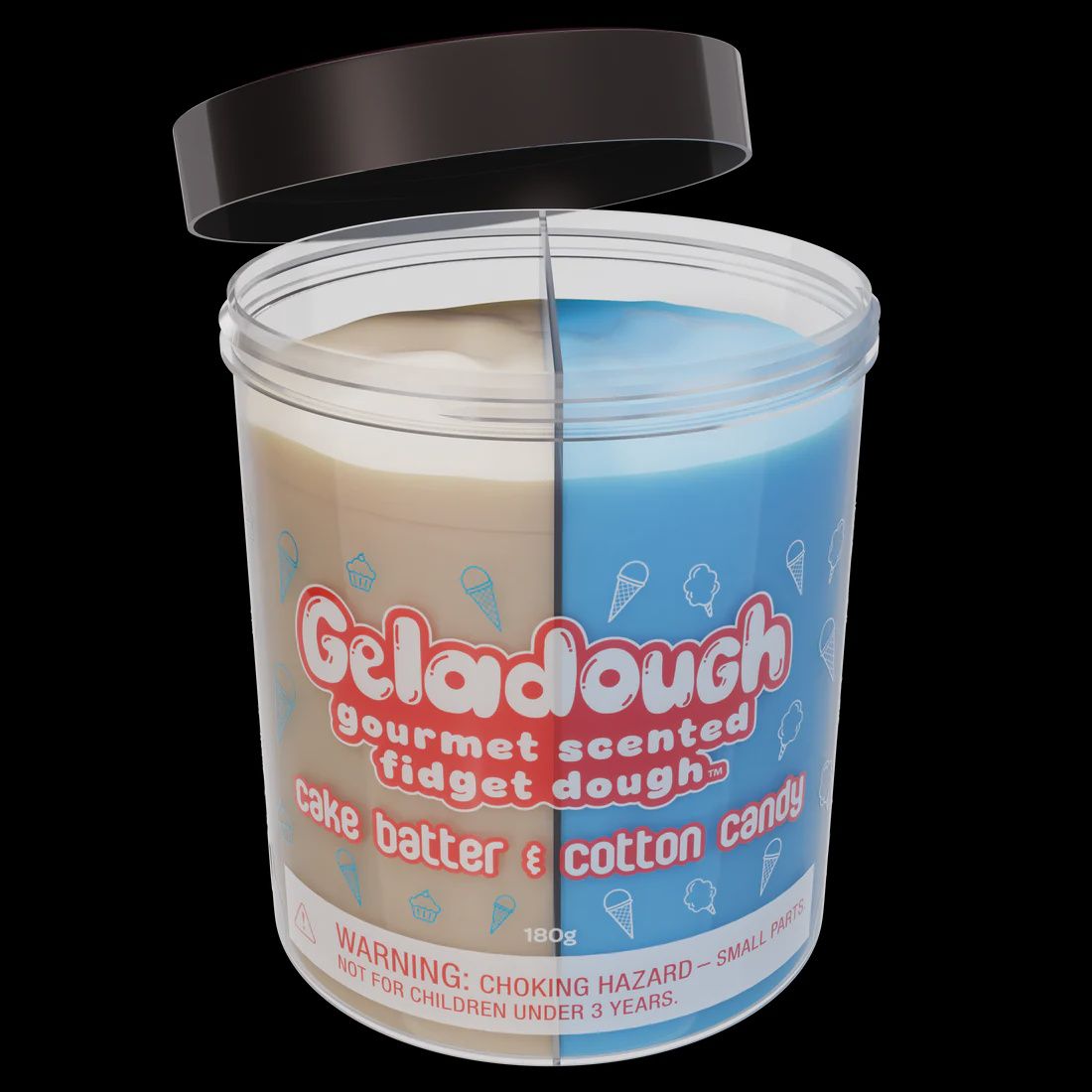 Geladough: Cake Batter &amp; Cotton Candy