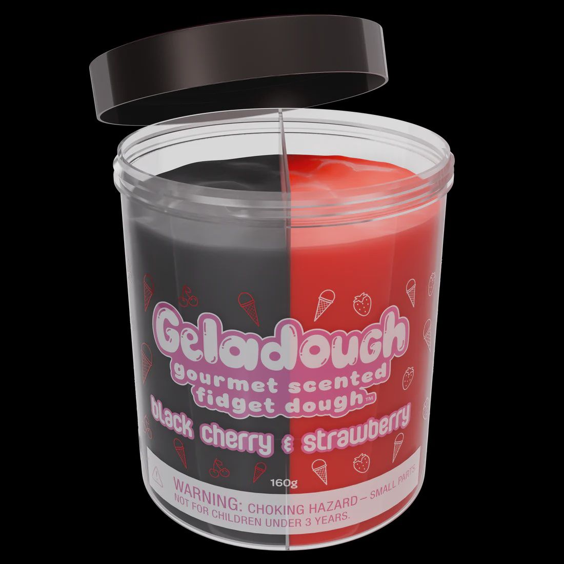 Geladough: Black Cherry &amp; Strawberry