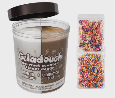 Geladough: Marsh Mallow &amp; Cinnamon Roll