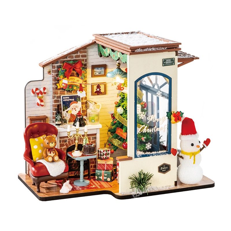 Christmas Snow House