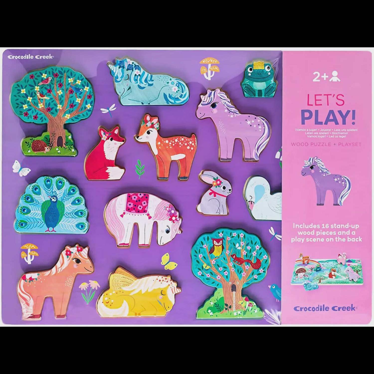 Unicorn Garden - 16 Pieces