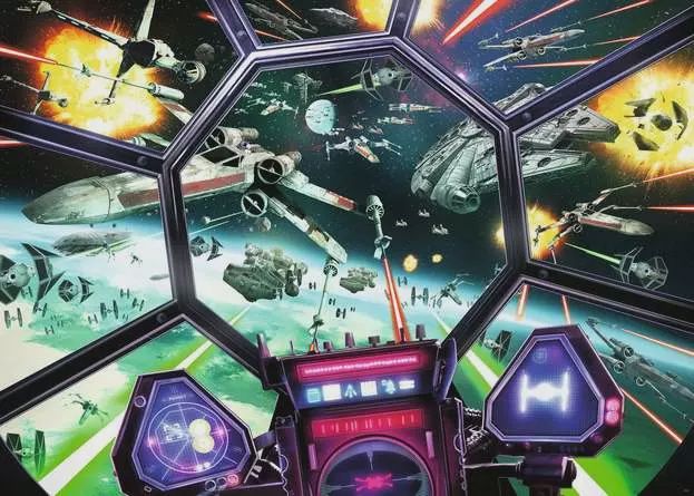 Star Wars: TIE Fighter Cockpit - 1000 Pieces