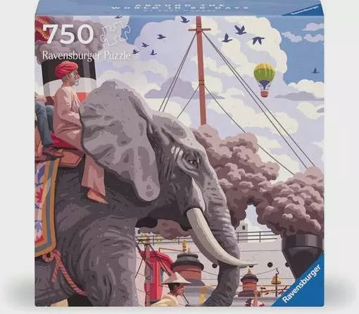 Around the World in 80 Days - 750 Pieces