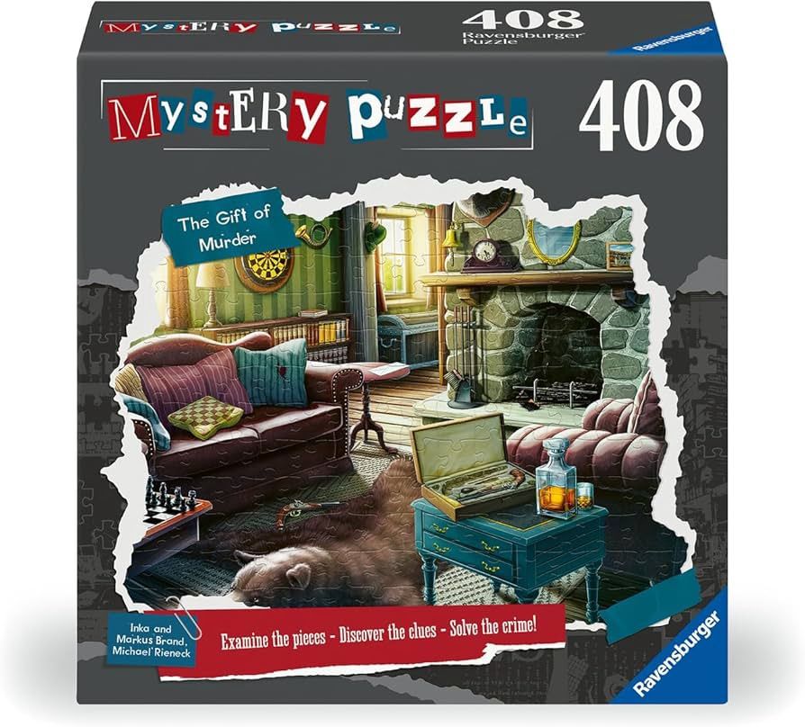 Mystery Puzzle: The Gift of Murder - 408 Pieces
