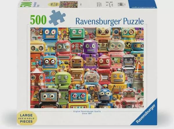 Retro Robots - 500 Pieces