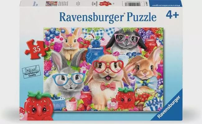 Bunnies &amp; Berries - 35 Pieces