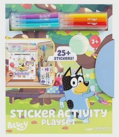 Bluey Sticker &amp; Activity Playset