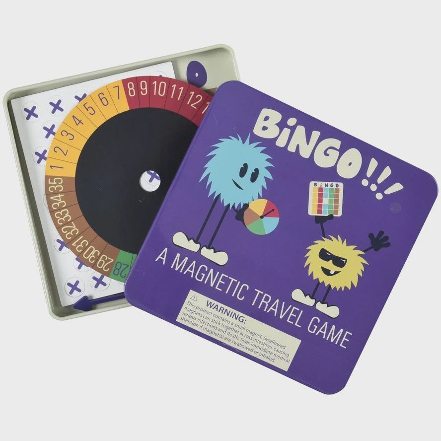 Bingo: Magnetic Travel Game